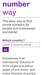 Mobile Screenshot of numberway.com